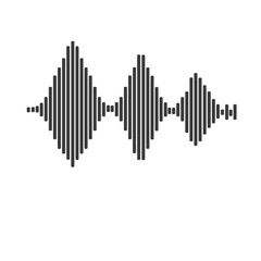 sound wave music logo