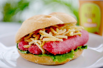 pan con chorizo
