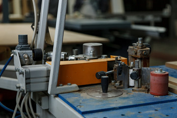 Woodworking shop. Machine tools, tools, devices for processing wood products.