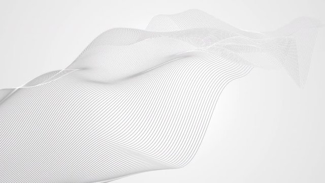 simple abstract white wavy trendy beautiful white curve background