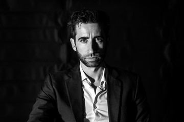 Fototapeta premium portrait of Caucasian man
