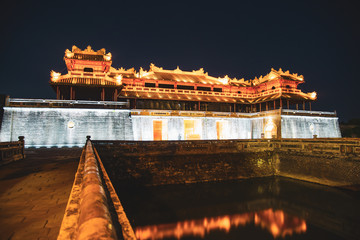 Obraz premium Hue imperial palace and Royal Tombs in Vietnam