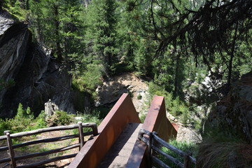 Martell, Martelltal, Schlucht, Klamm, Vinschgau, Südtirol, Plima, Plima-Schlucht, Schluchtenweg,...