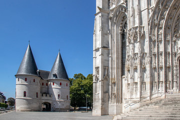 Beauvais. Cathédrale Saint-Pierre et ancien palais épiscopal. Oise. Picardie. Hauts-de-France