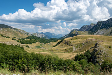 Zelengora is a mountain range in the Sutjeska National Park of Bosnia and Herzegovina