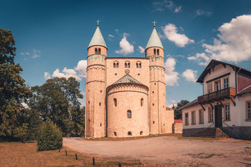 Fototapeta premium St. Cyriacus Church, Gernrode, Saxony Anhalt, Germany