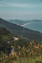 Hai Van pass in Danang, central Vietnam