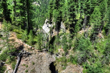 Martell, Martelltal, Schlucht, Klamm, Vinschgau, Südtirol, Plima, Plima-Schlucht, Schluchtenweg,...