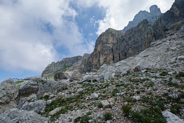 Trip over Tschager Joch, Rosengarten