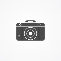 Camera vector icon sign symbol