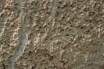Sandstone stone surface with iron. Background, texture