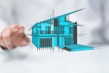 Smart home and future concept