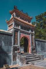 Obraz premium Hue imperial palace and Royal Tombs in Vietnam