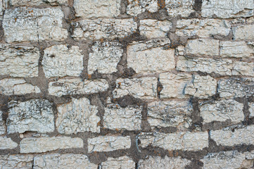 Masonry texture of wall