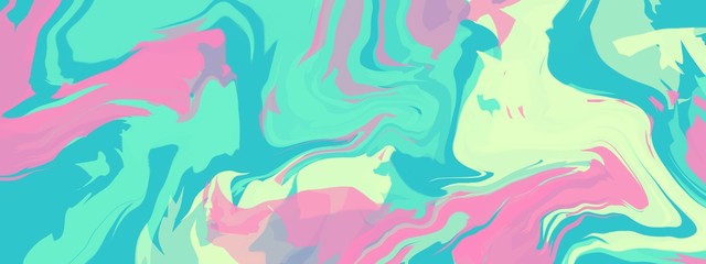 Marble ink colorful. abstract marble painting, can be used for fashion print, natural background or wallpaper. - Illustration