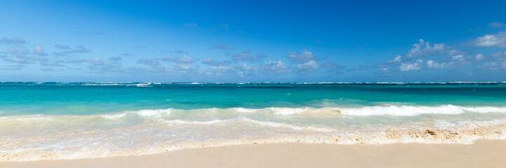 The texture of the sea wave on the sand