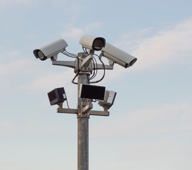 Überwachungskamera Videoüberwachungsanlage für ein Gelände