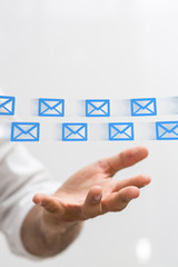 Mail Communication Connection message to mailing