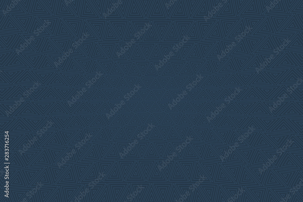 Poster abstract blue triangle pattern design techno template background. illustration vector eps10