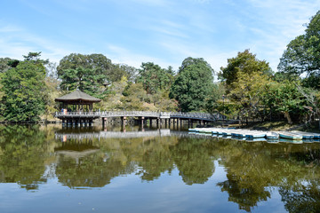 奈良公園　浮見堂