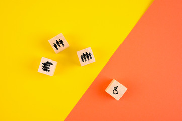 Integration und Inklusion von Behinderten in die Gesellschaft