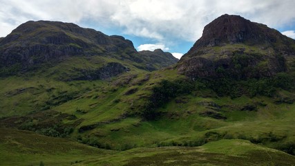 Fototapeta na wymiar Scotland, Glencoe, Scottish Highlands