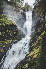 Naklejka na ściany i meble Some Waterfall views near Bergen in Norway