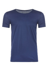 Naklejka premium Blank blue t-shirt