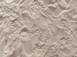 Clean sand texture .Sea tropical sandy beach Summer background .