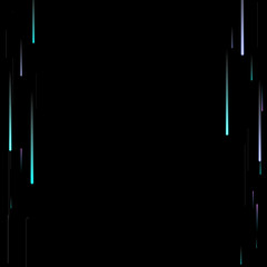 Fast Effect. Motion Neon Light Movement static