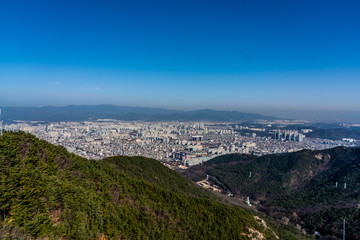 韓国、大邱の街並み_17