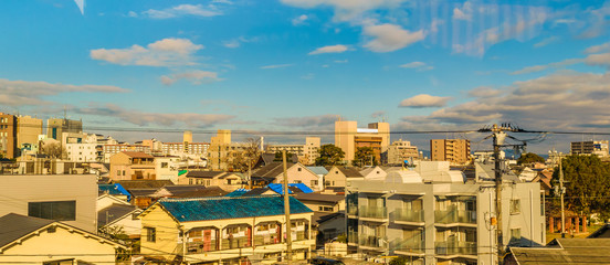 Kyoto District from Window Train Point of View