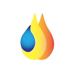 oil logo vector