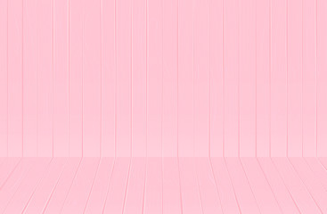  Soft pink wooden texture background. Little baby, girl, woman wallpaper. Realistic wooden 3d perspective planks. Nursery room. Interior sweet cafe. Old table board.Timber surface. Painted wall studio