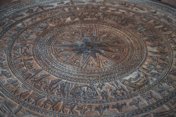 French Village and chinese temple Bana Hills, in Sun World, Danang, Central Vietnam