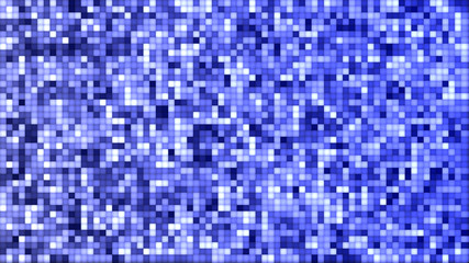 Glitter vintage bright blue lights background.