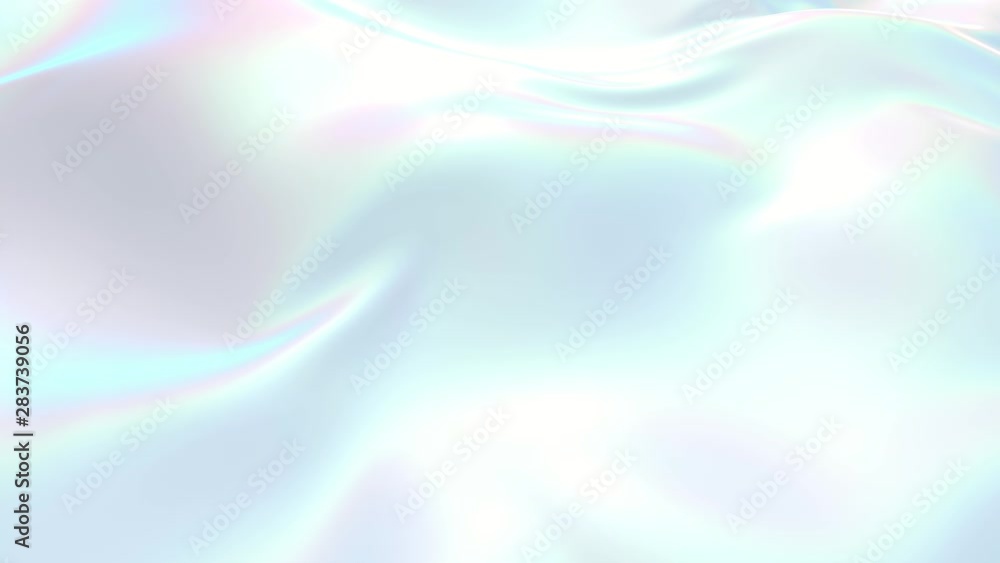 Poster 4k 3d animation of wavy surface forms ripples like in fluid surface and the folds like in tissue. wh