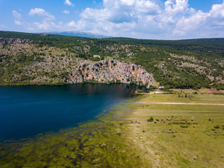 Red Lake (Crveno jezero) Blue Lake (Plavo jezero) and sourrounding lakes of Imotsko Polje, Croatia are sites of greatest landscape diversity of Europe. 