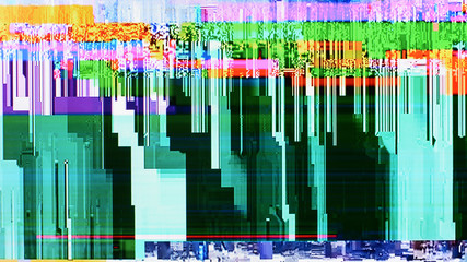 Color tv weak signal - photo taken from color tv screen  (16:9 aspect ratio)