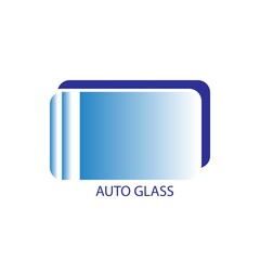 auto glass logo vector