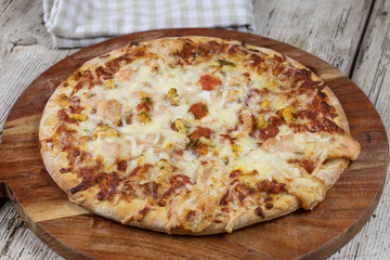 pizza fruits de mer