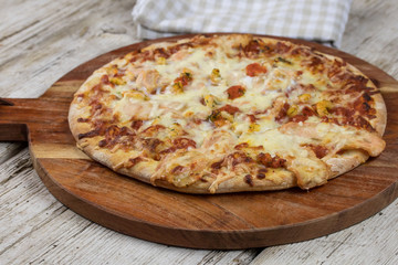 pizza fruits de mer