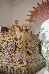Church Details Statue
