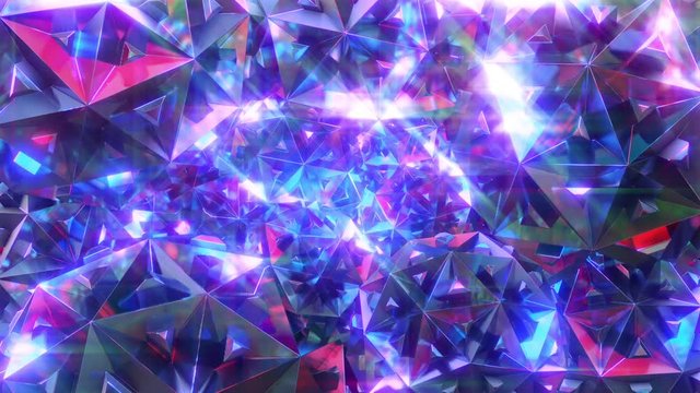 Abstract Crystal Glitter Background