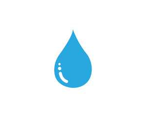 water drop Logo Template vector illustration design