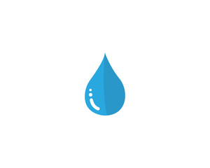 water drop Logo Template vector illustration design