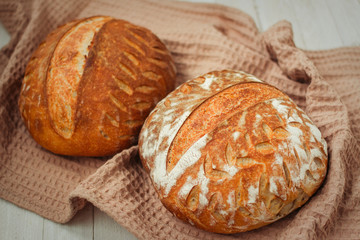 The most useful bread on wheat ferment at home