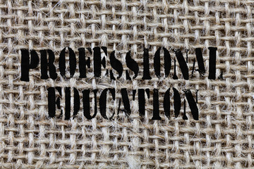 Text sign showing Professional Education. Conceptual photo Continuing Education Units Specialized Training.