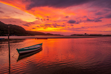 Sunrise at Guarda do Embau Beach
