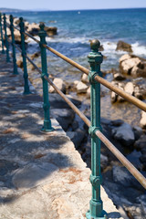 Fototapeta premium Baluster in the Adriatic sea